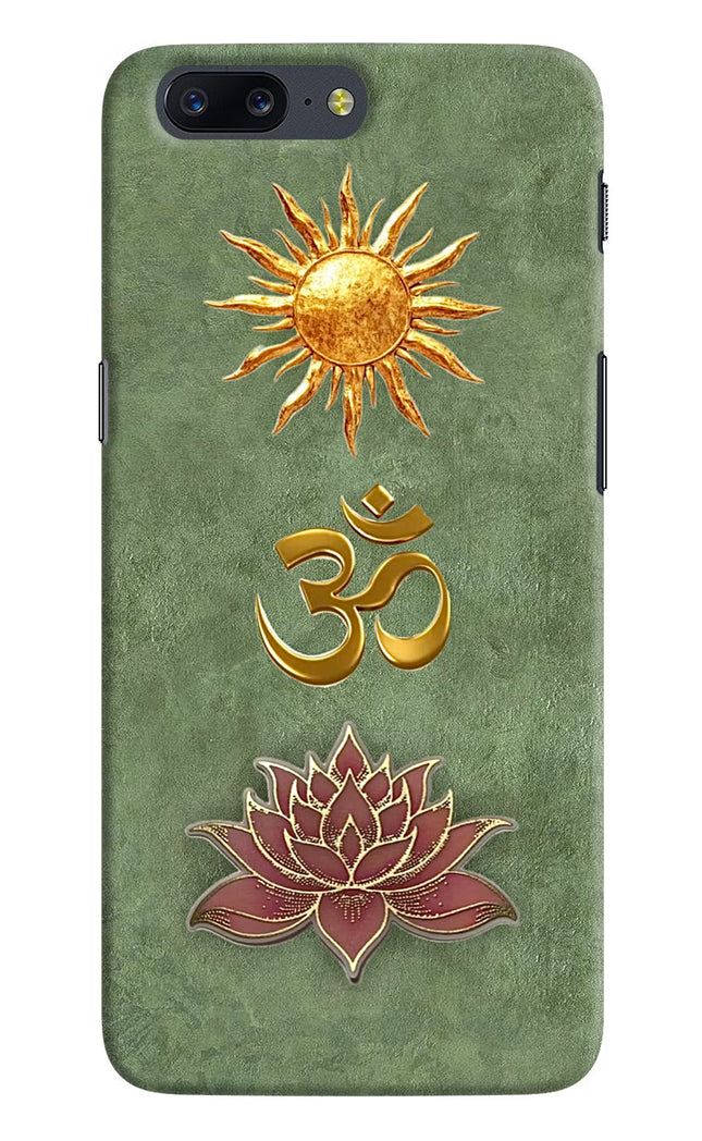 Om & Lotus Oneplus 5 Back Cover