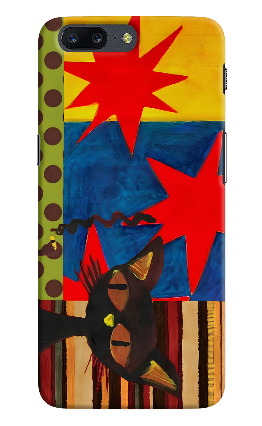 Pop Cat Oneplus 5 Back Cover, Hard case