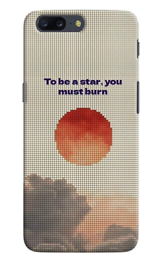 Pixel Sun Oneplus 5 Hard Case Back Cover by Casekaro