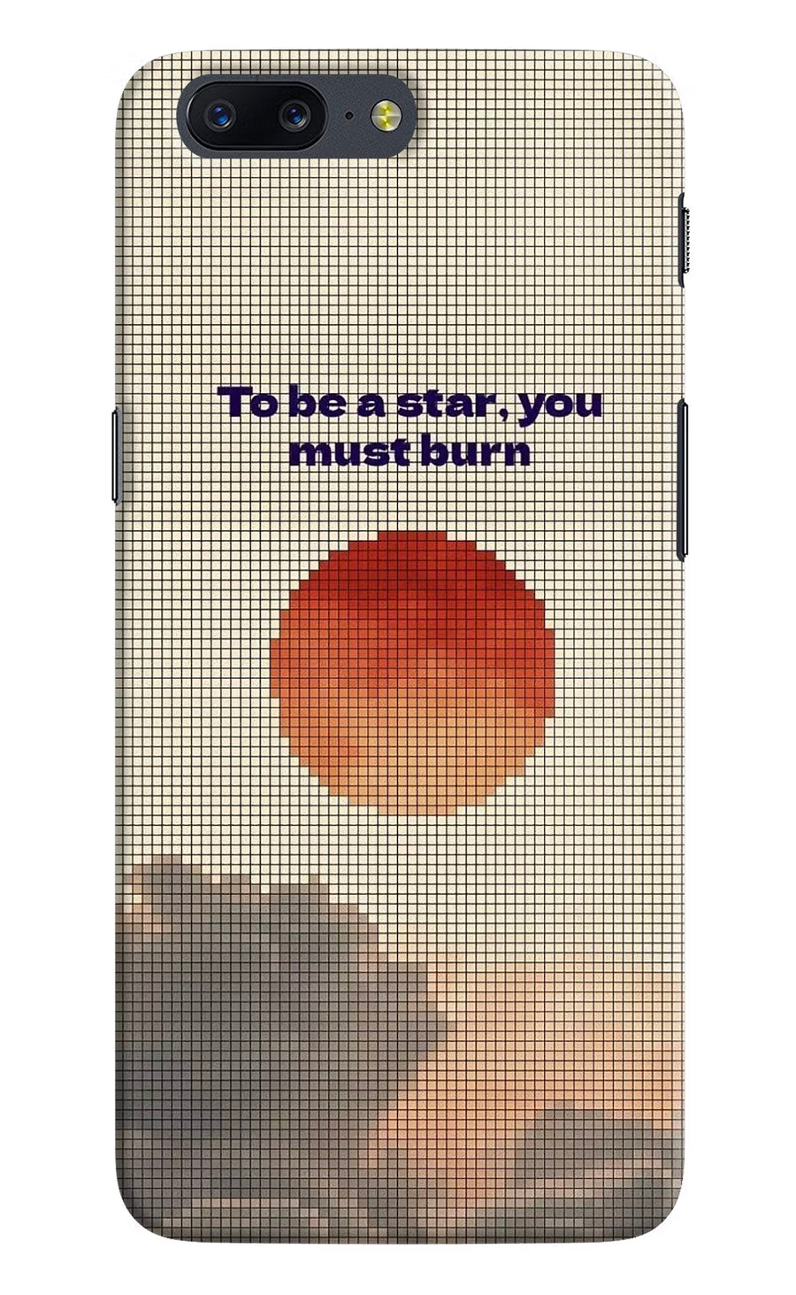 Pixel Sun Oneplus 5 Back Cover, Hard case
