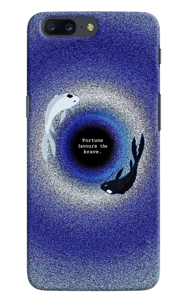 Dark Koi Oneplus 5 Hard Case Back Cover by Casekaro