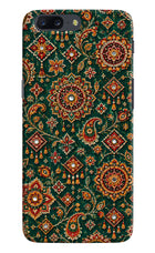 Green Pataka Oneplus 5 Hard Case Back Cover by Casekaro