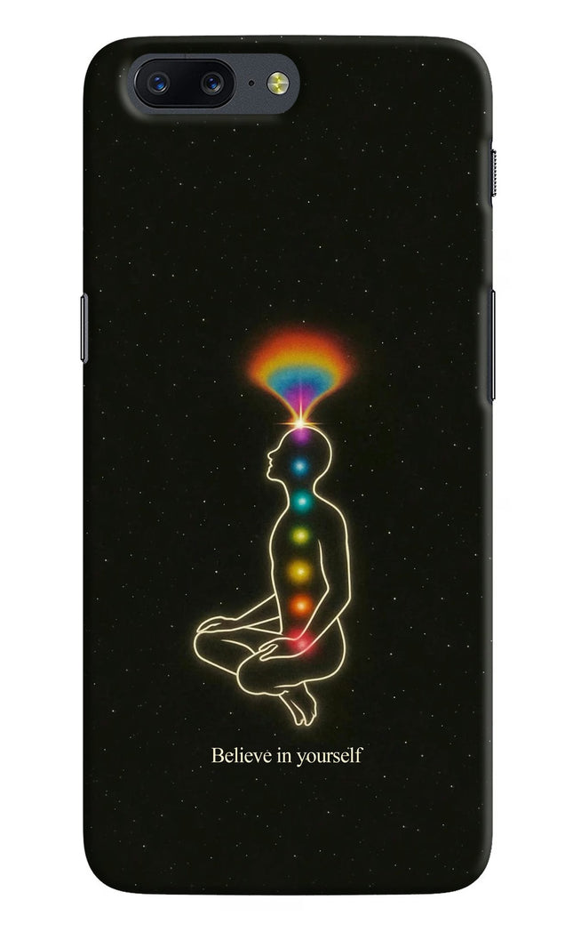 Believe in yourself Oneplus 5 Hard Case Back Cover by Casekaro