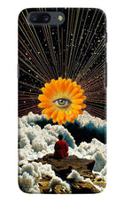 Cosmic Flower Oneplus 5 Hard Case Back Cover by Casekaro