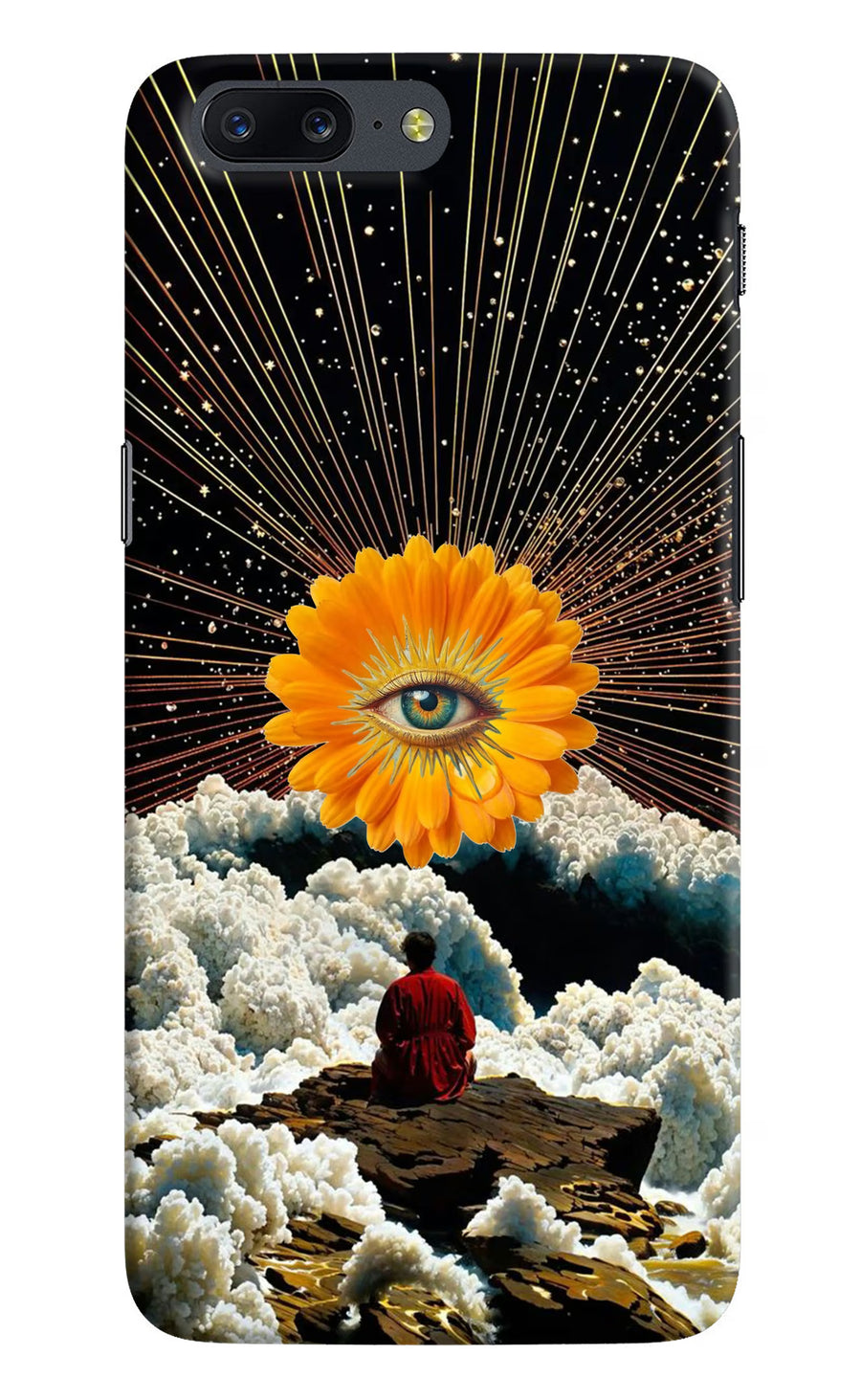 Cosmic Flower Oneplus 5 Back Cover, Hard case