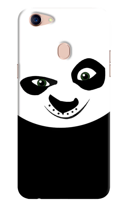 Panda Oppo F5 Hard Case Back Cover by Casekaro