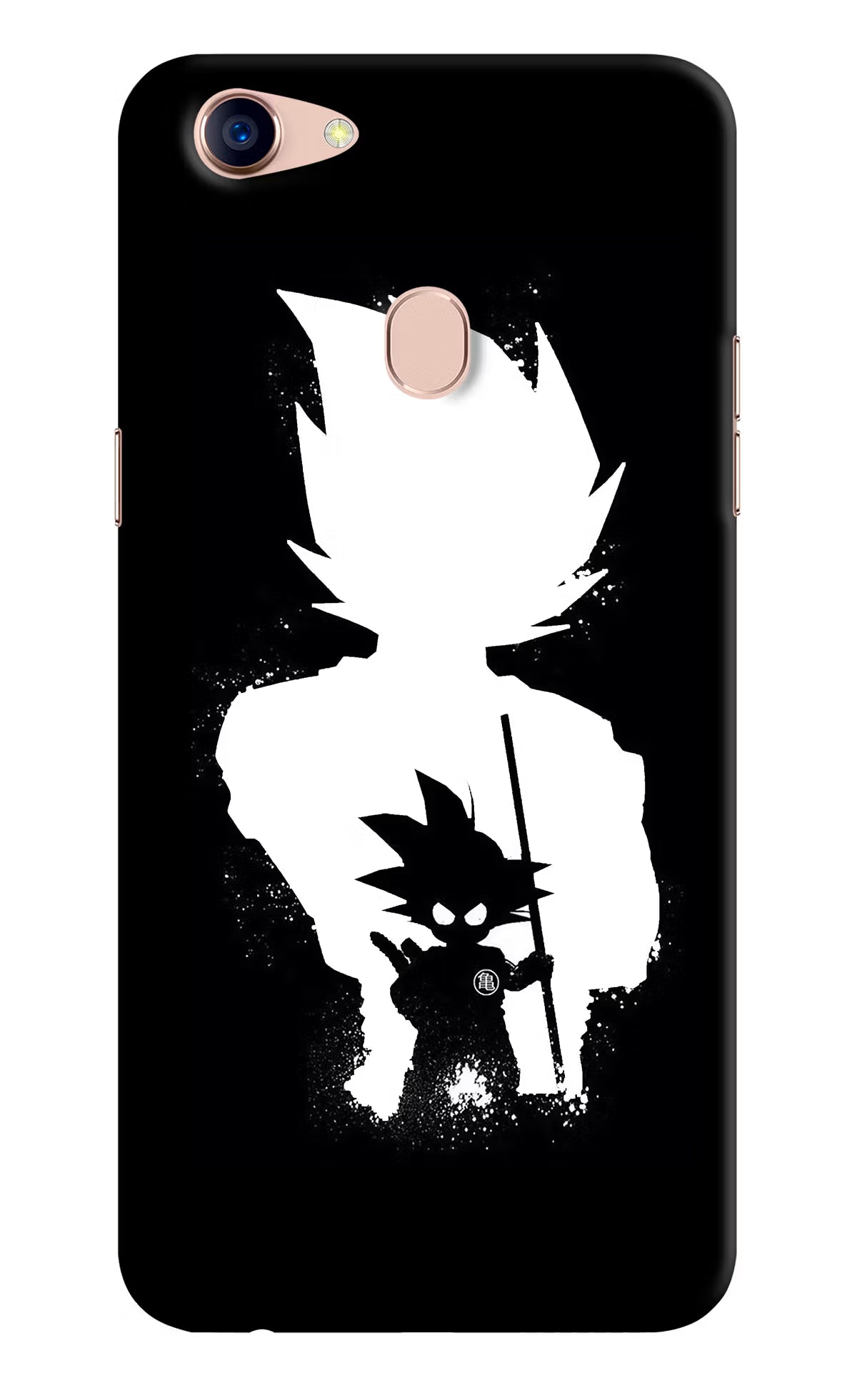 Goku Shadow Oppo F5 Hard Case Back Cover by Casekaro