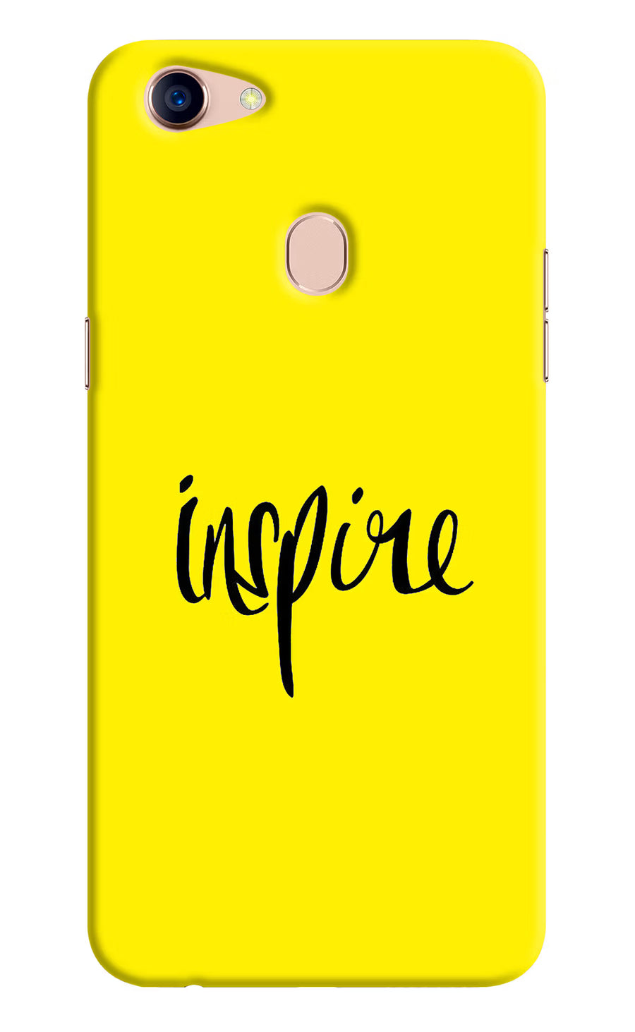 Inspire Oppo F5 Back Cover, Hard case