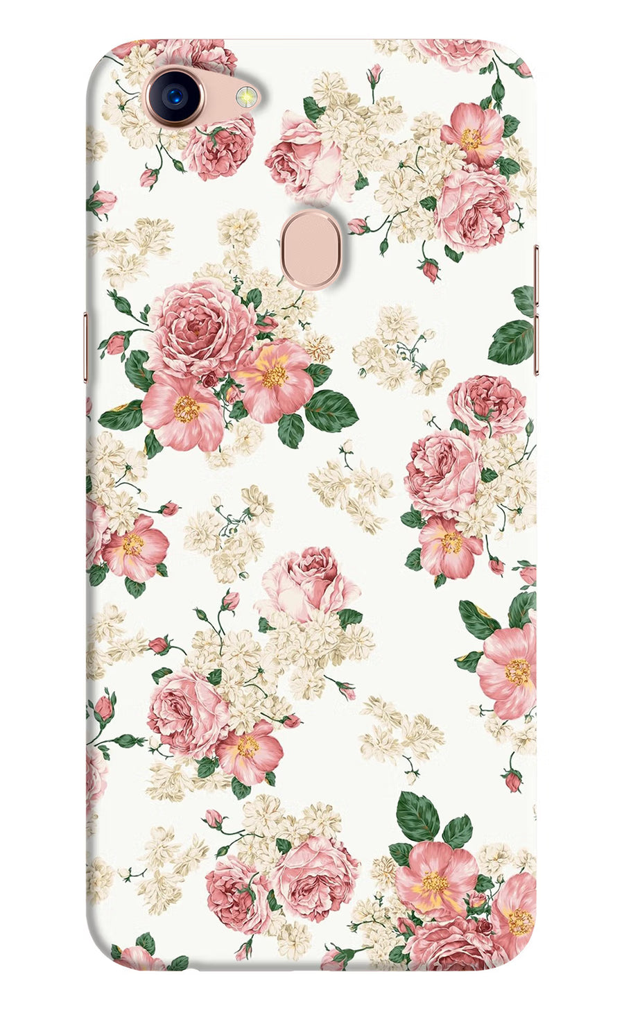 Flowers Oppo F5 Back Cover, Hard case