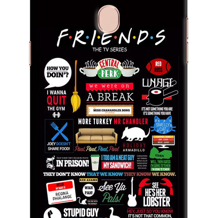 FRIENDS Oppo F5 Hard Case Back Cover by Casekaro
