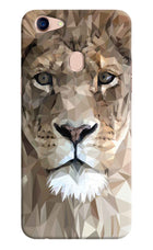 Lion Art Oppo F5 Hard Case Back Cover by Casekaro