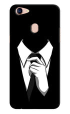 Black Tie Oppo F5 Hard Case Back Cover by Casekaro