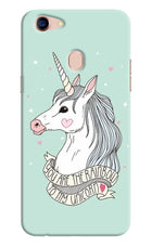 Unicorn Wallpaper Oppo F5 Hard Case Back Cover by Casekaro
