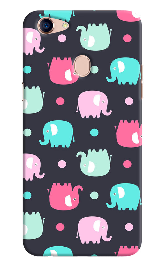 Elephants Oppo F5 Hard Case Back Cover by Casekaro