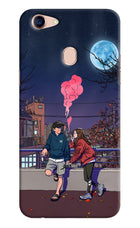 Chilling Couple Oppo F5 Hard Case Back Cover by Casekaro