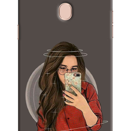 Selfie Queen Oppo F5 Hard Case Back Cover by Casekaro