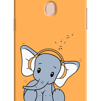 High On Music Oppo F5 Hard Case Back Cover by Casekaro