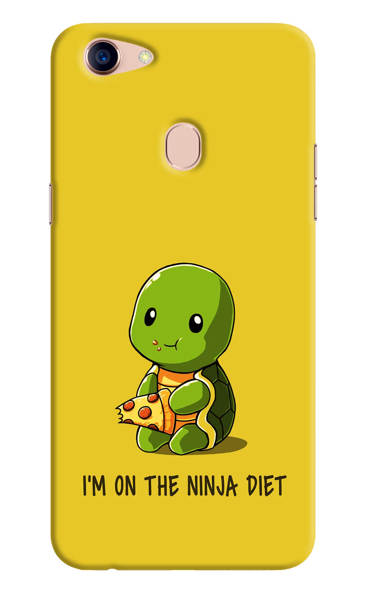 I'm on Ninja Diet Oppo F5 Hard Case Back Cover by Casekaro