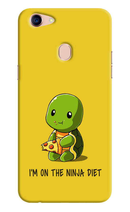 I'm on Ninja Diet Oppo F5 Hard Case Back Cover by Casekaro