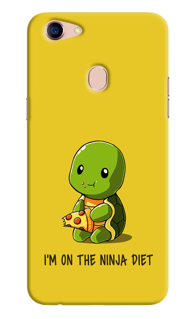 I'm on Ninja Diet Oppo F5 Hard Case Back Cover by Casekaro