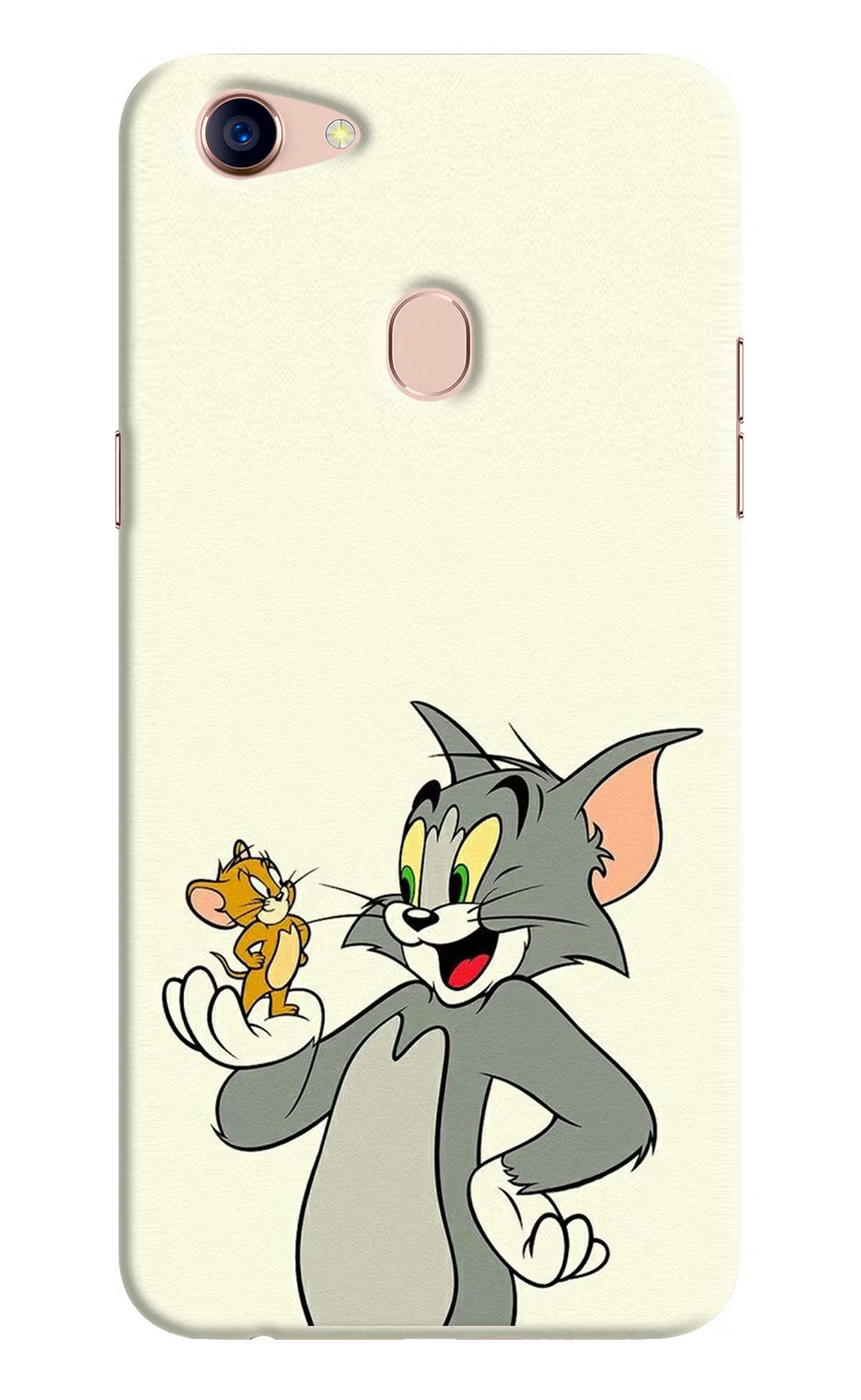 Tom & Jerry Oppo F5 Hard Case Back Cover by Casekaro