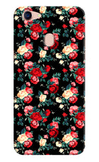 Rose Pattern Oppo F5 Hard Case Back Cover by Casekaro