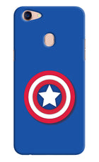Shield Oppo F5 Hard Case Back Cover by Casekaro