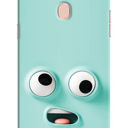 Funny Cartoon Oppo F5 Hard Case Back Cover by Casekaro