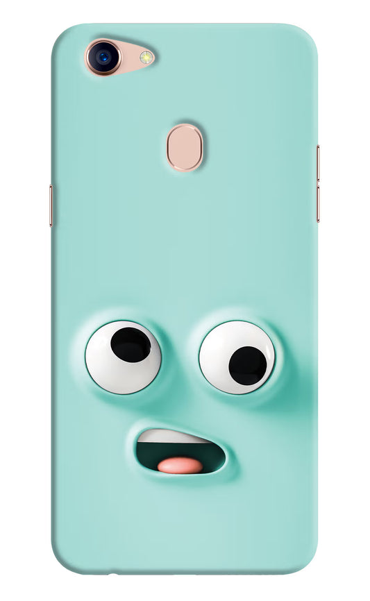 Funny Cartoon Oppo F5 Hard Case Back Cover by Casekaro