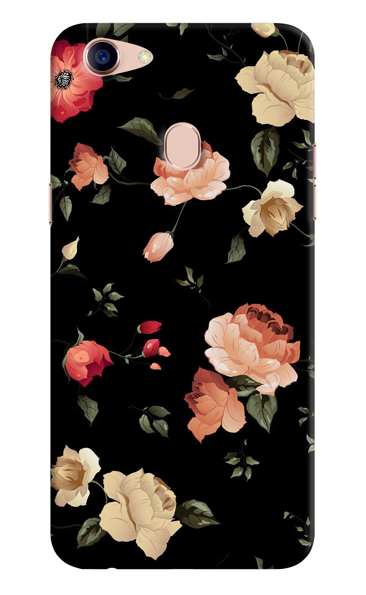 Flowers Oppo F5 Hard Case Back Cover by Casekaro