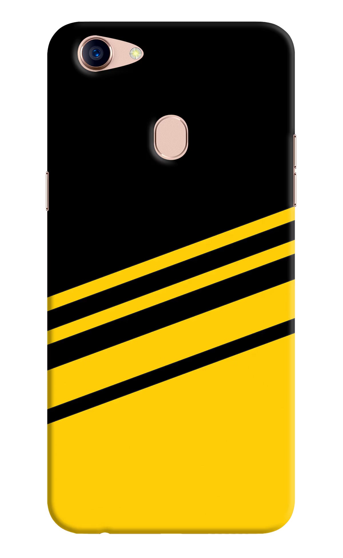 Yellow Shades Oppo F5 Hard Case Back Cover by Casekaro