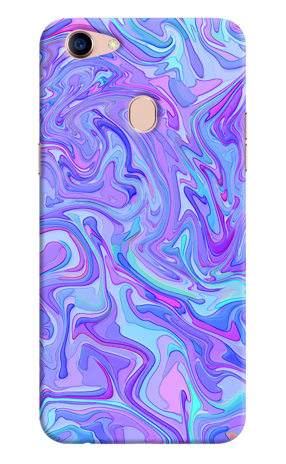 Glitter Oppo F5 Hard Case Back Cover by Casekaro