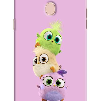 Cute Little Birds Oppo F5 Hard Case Back Cover by Casekaro