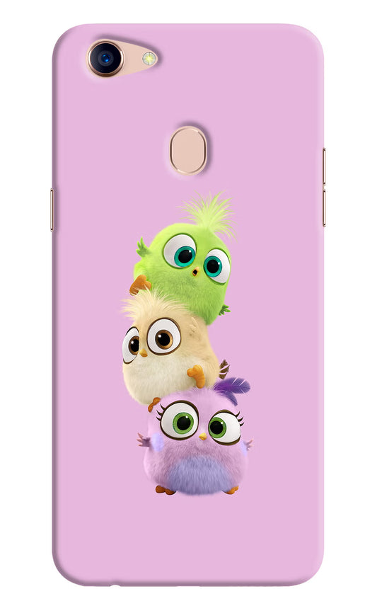 Cute Little Birds Oppo F5 Hard Case Back Cover by Casekaro