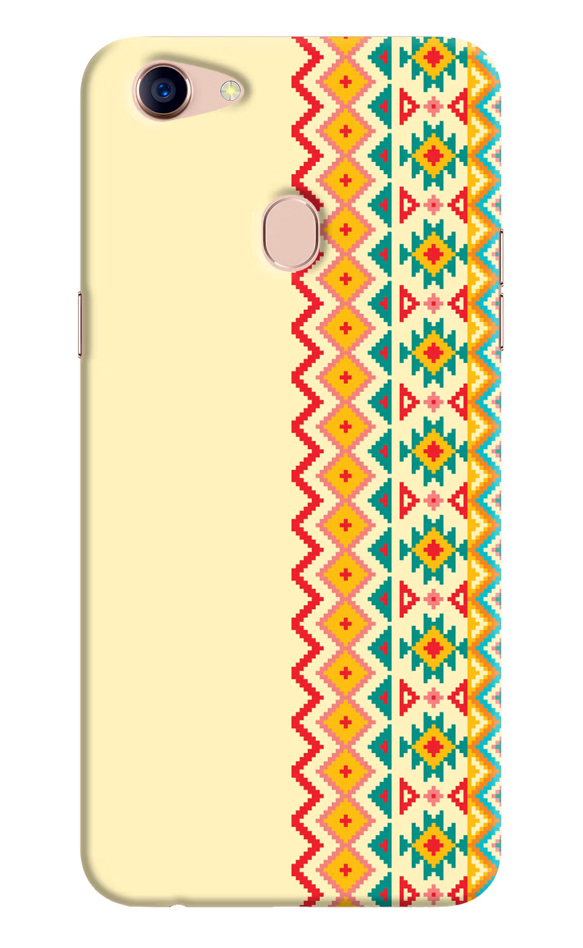 Ethnic Seamless Oppo F5 Hard Case Back Cover by Casekaro