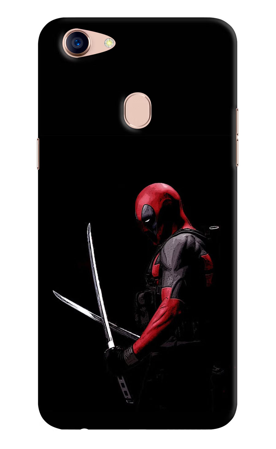 Deadpool Oppo F5 Back Cover, Hard case