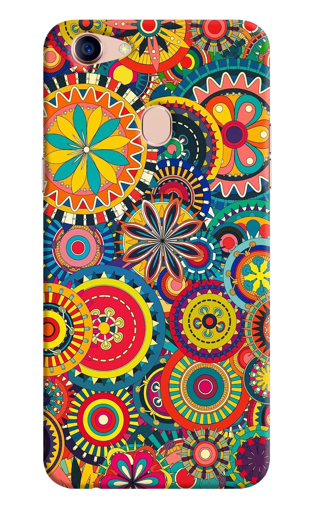 Gol Gol Art Oppo F5 Hard Case Back Cover by Casekaro