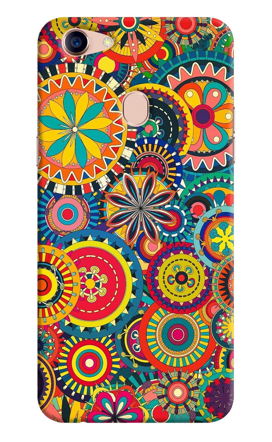 Gol Gol Art Oppo F5 Back Cover, Hard case