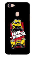 Find your inner Minion Oppo F5 Hard Case Back Cover by Casekaro