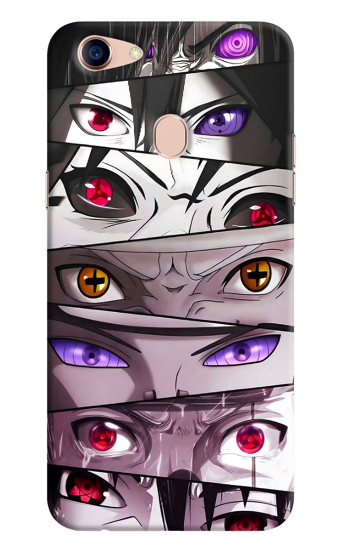 Naruto Anime Oppo F5 Hard Case Back Cover by Casekaro