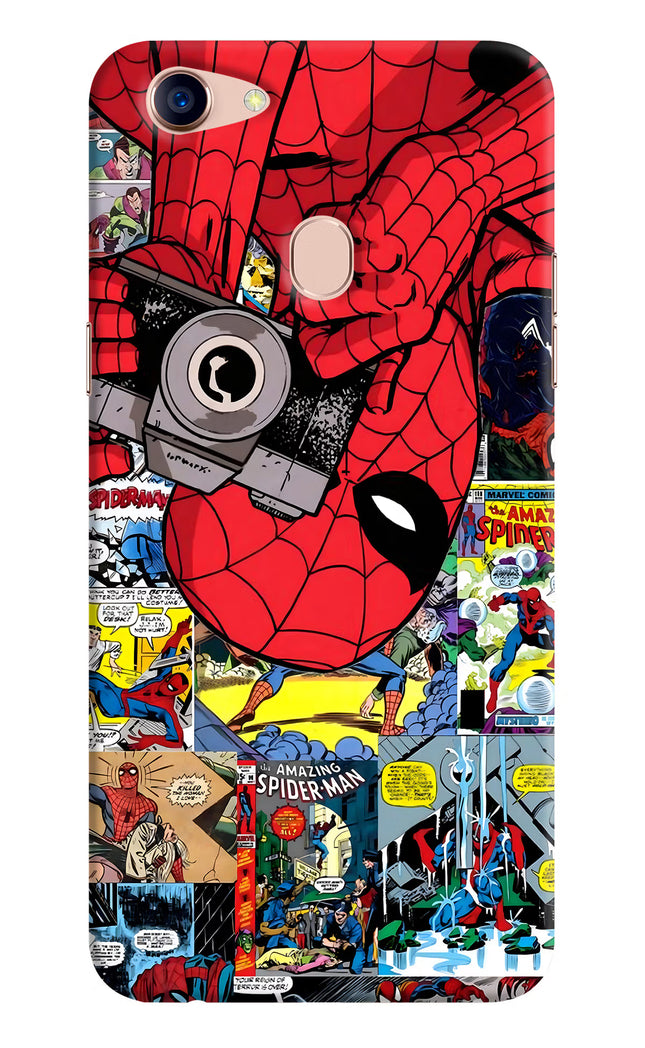 Spider Man Oppo F5 Hard Case Back Cover by Casekaro