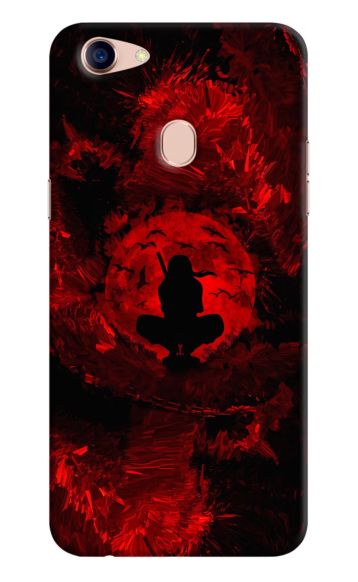 Itachi Uchiha Oppo F5 Hard Case Back Cover by Casekaro