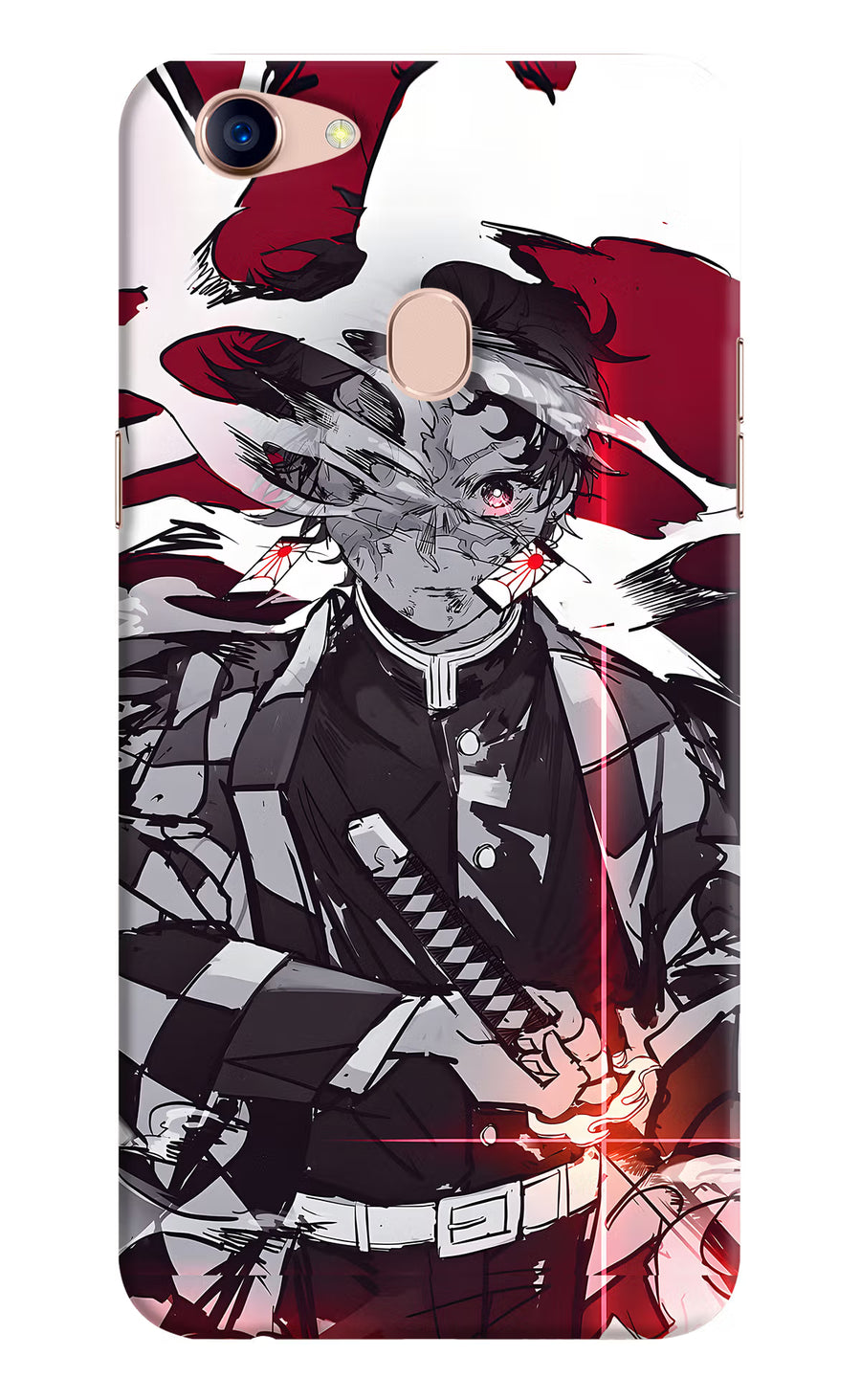 Demon Slayer Oppo F5 Back Cover, Hard case