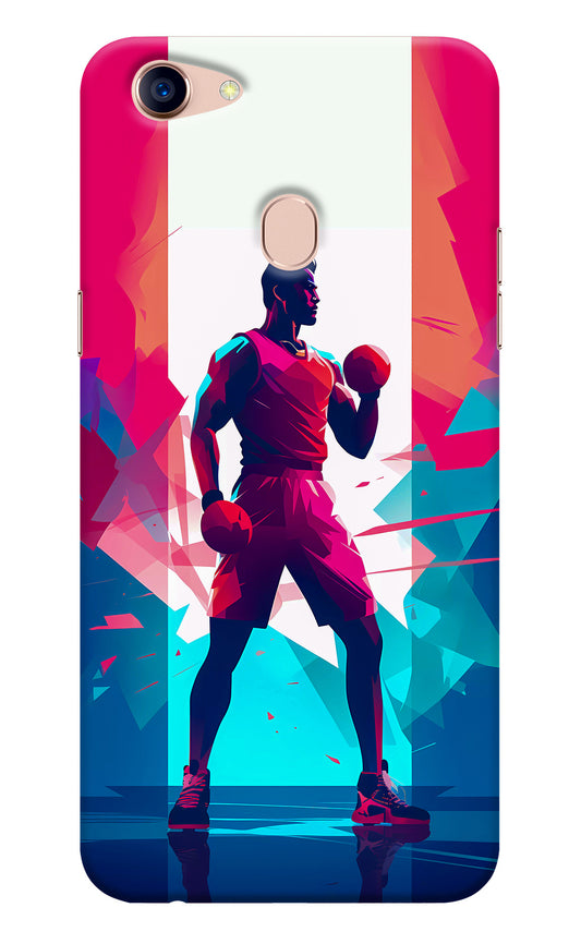 Champion Fighter (AI Generated) Oppo F5 Back Cover