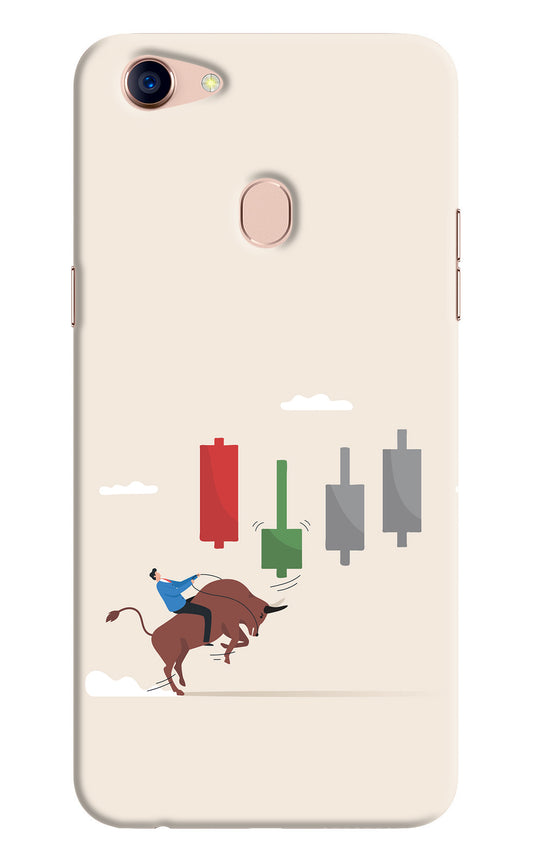 Bull Trading Momentum Oppo F5 Back Cover