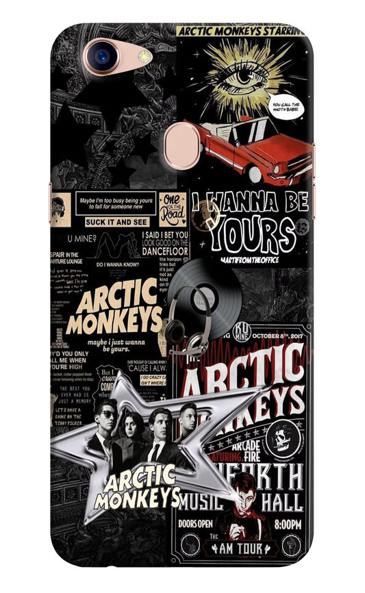 Arctic Monkeys Oppo F5 Hard Case Back Cover by Casekaro