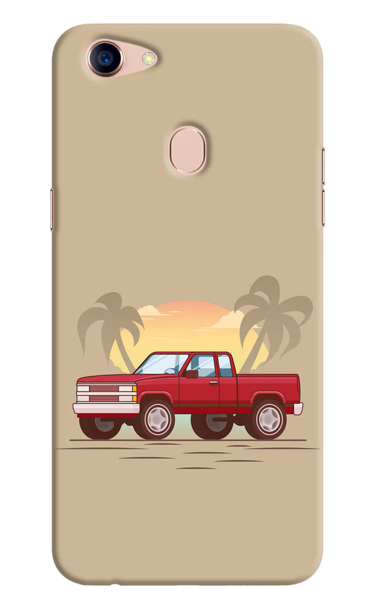 Desert Classic Drive Oppo F5 Hard Case Back Cover by Casekaro