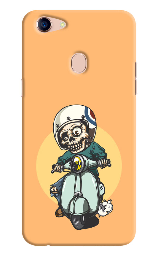 Undead Biker Oppo F5 Hard Case Back Cover by Casekaro