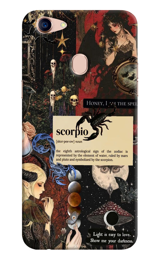 Scorpio Zodiac Oppo F5 Hard Case Back Cover by Casekaro