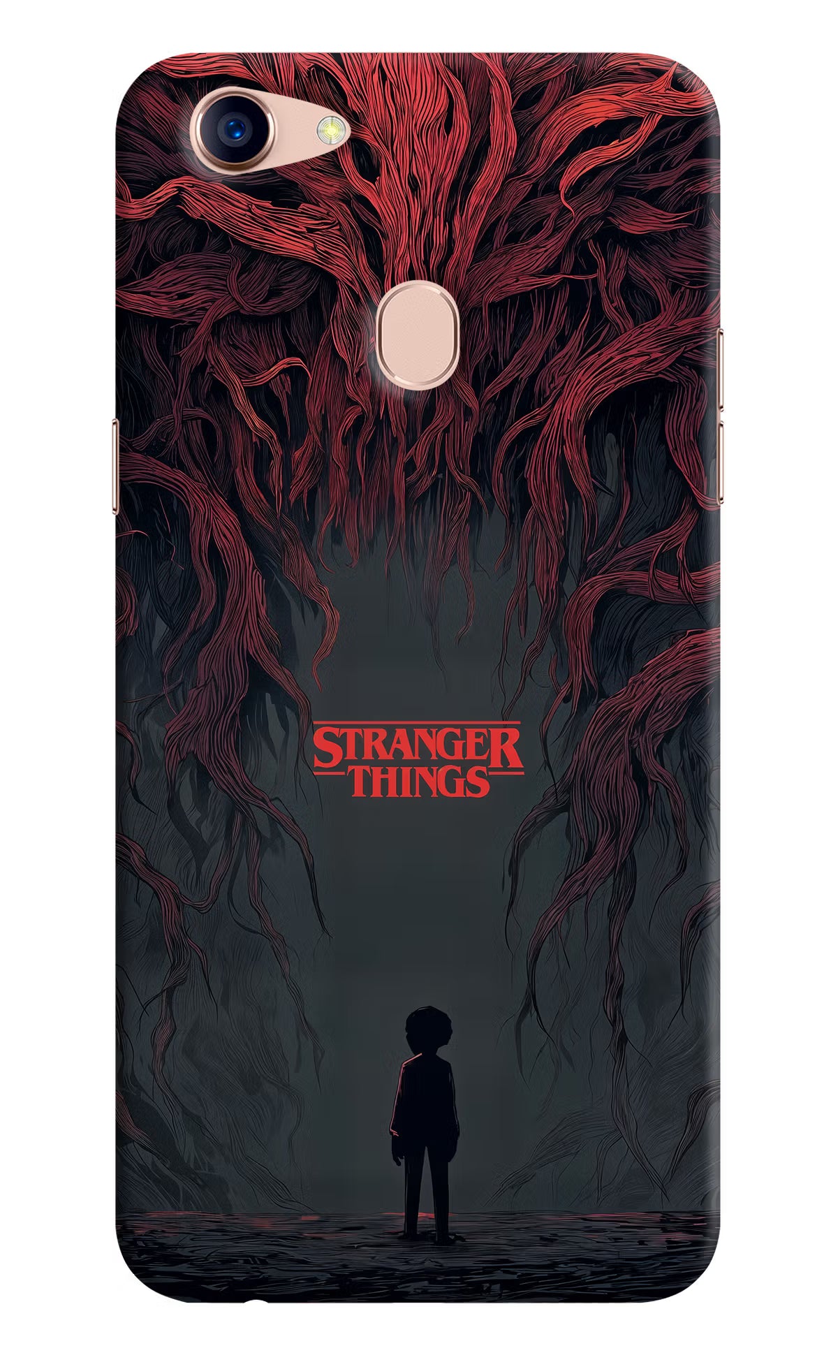 Ordinary Things Dark Side Oppo F5 Hard Case Back Cover by Casekaro